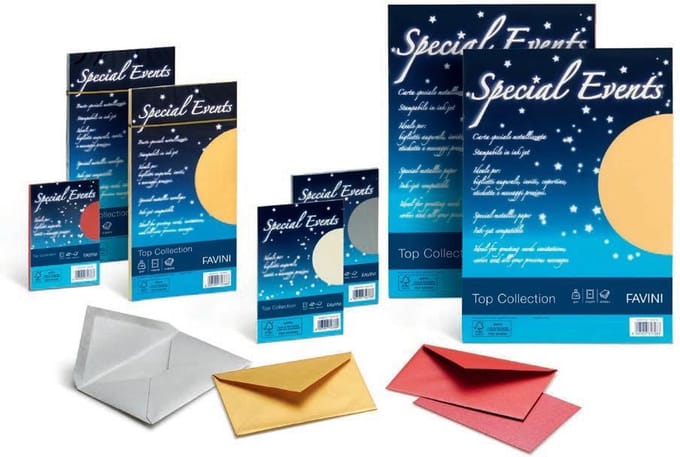Favini Special Events envelop Blauw - 10 stuk
