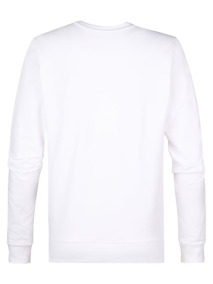 Petrol Industries - Heren Logo Sweater Seaviewpark - Wit