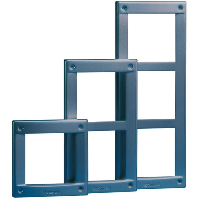 Comelit Vandalcom 2-Module Frame Donkergrijs - 3161/2