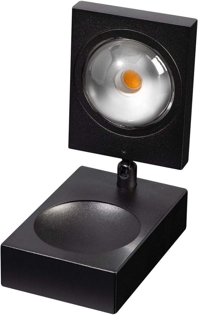 ETH Jake Cube tafellamp Led met lens 3 step dimming 2700k 10w zwart 721L