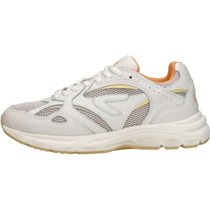 HUB Shift Sneakers Dames - Leren Sneaker - Wit - Maat 41