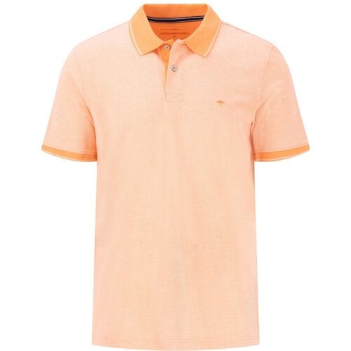 Fynch-Hatton Polo Two-Tone Subtle Contrast Sunny Orange / male