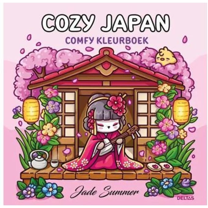 Cozy Japan - Comfy kleurboek Jade Summer Kleurboeken