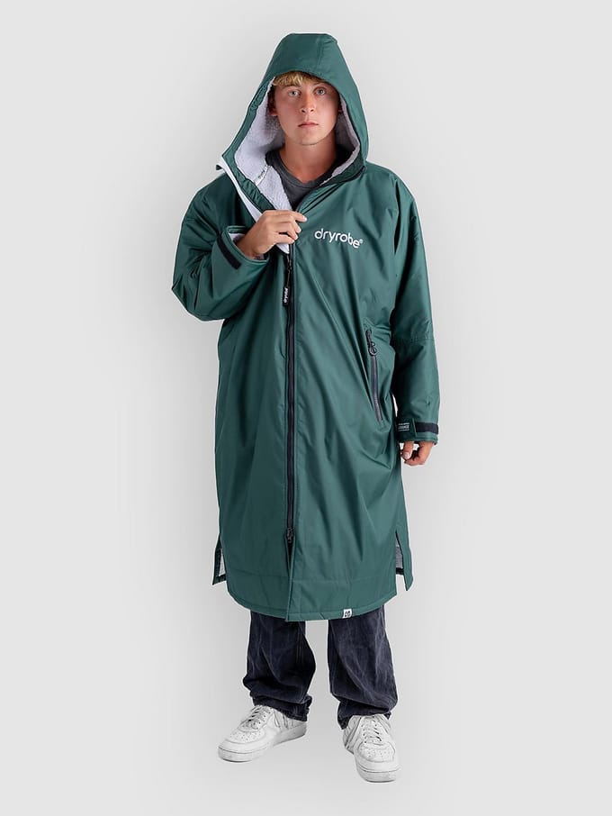 Dryrobe Advance Long Sleeve Surf Poncho groen
