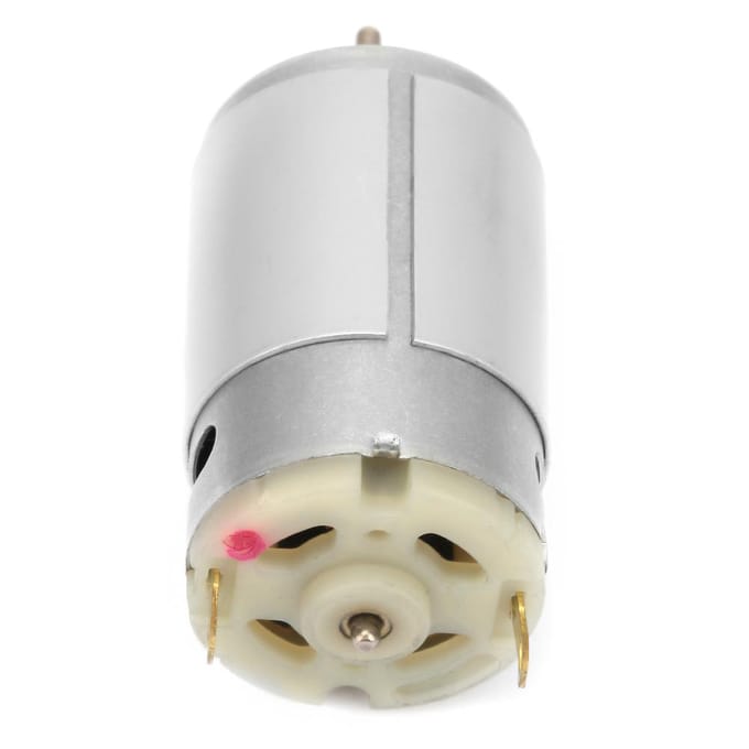 Hoge snelheid ronde D-type as 395 motor lange as micromotor