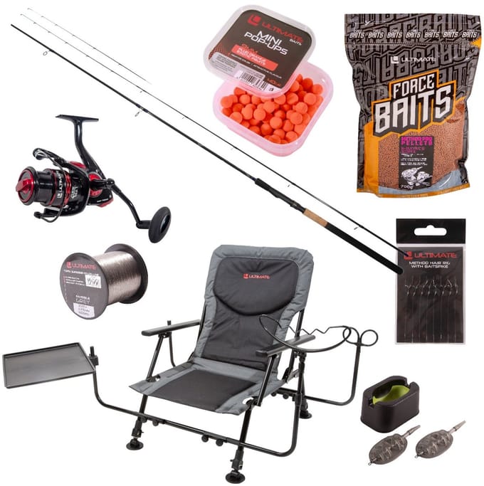 Ultimate Complete Feeder Chair Fishing Set - Karper Set