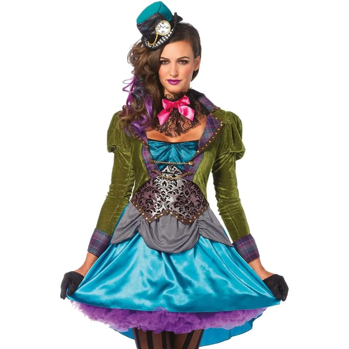 Damesjurk Leg Avenue Mad Hatter