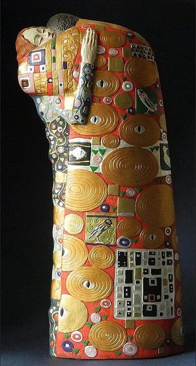 De Vervulling – Gustav Klimt Collectie Beeldje – Parastone – 35 cm