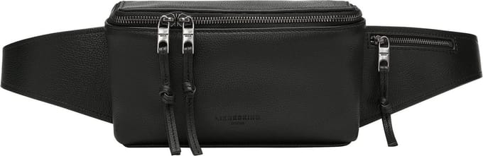LIEBESKIND BERLIN Gordeltas Hera Small Pebble Beltbag Black Zwart