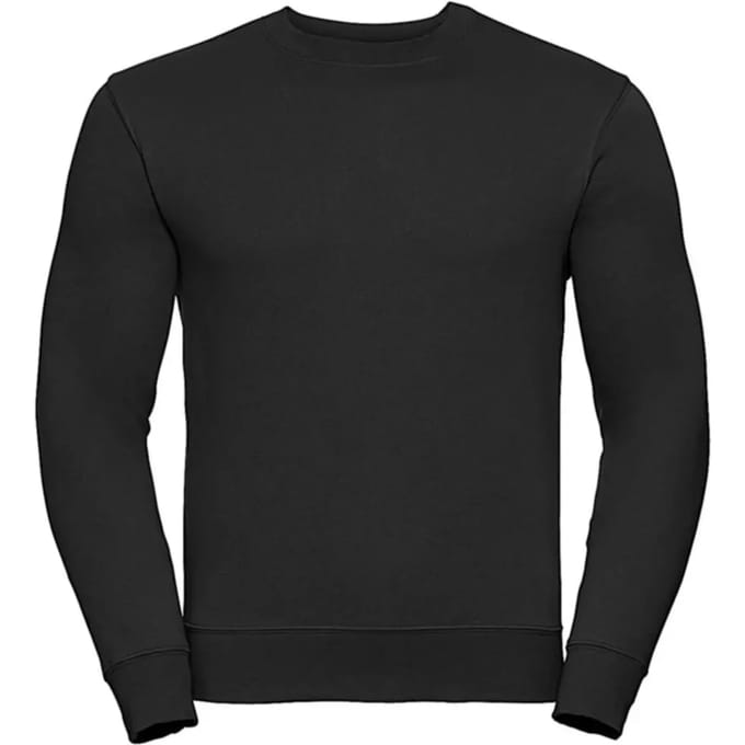 Authentic Crew Neck Sweater 'Russell' Black - M