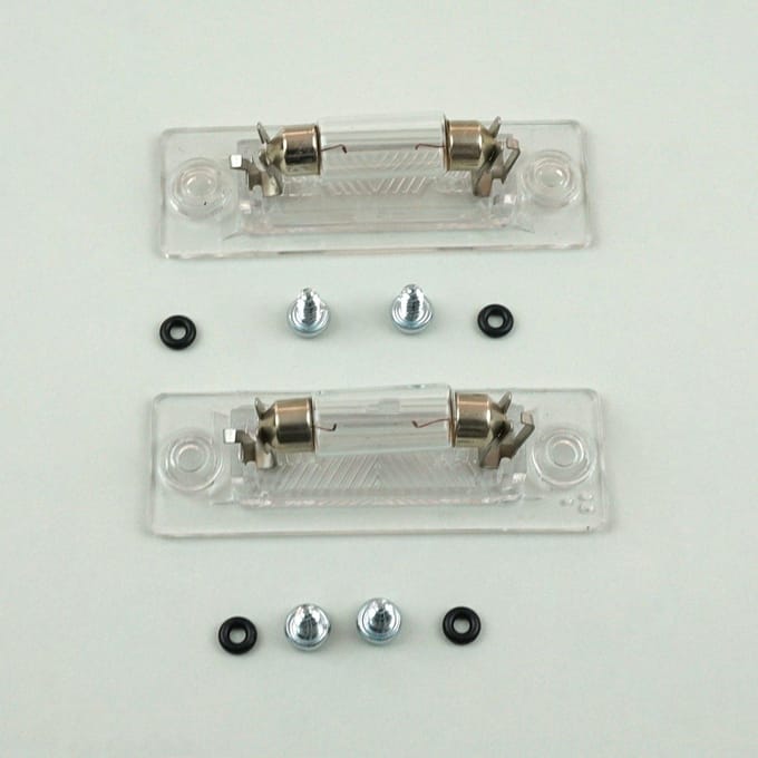 BSP696 2x Kentekenplaatverlichting 3B5943021E voor VW Jetta Passat Caddy T5 Superb