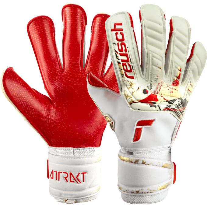 Reusch Attrakt Gold X Glue print - Keepershandschoenen - Maat 8