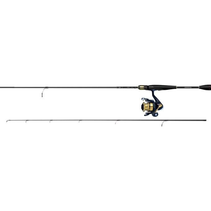 Daiwa Rs702mfsaf+rs2500 Draaiende Combo Goud 2.13 m / 5-21 g