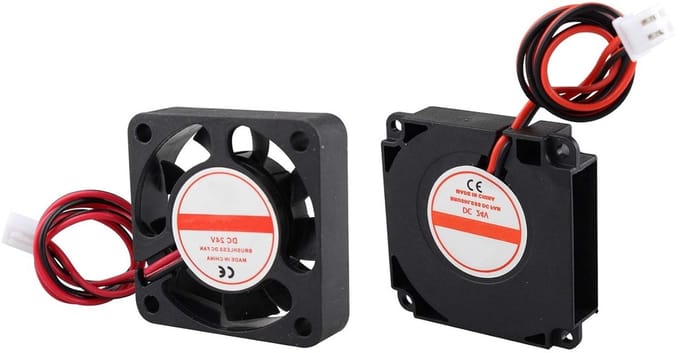 3D printer ventilator 40mm - DC 24V koeling - 2 pin aansluiting - ideaal ter vervanging - ShopVlot