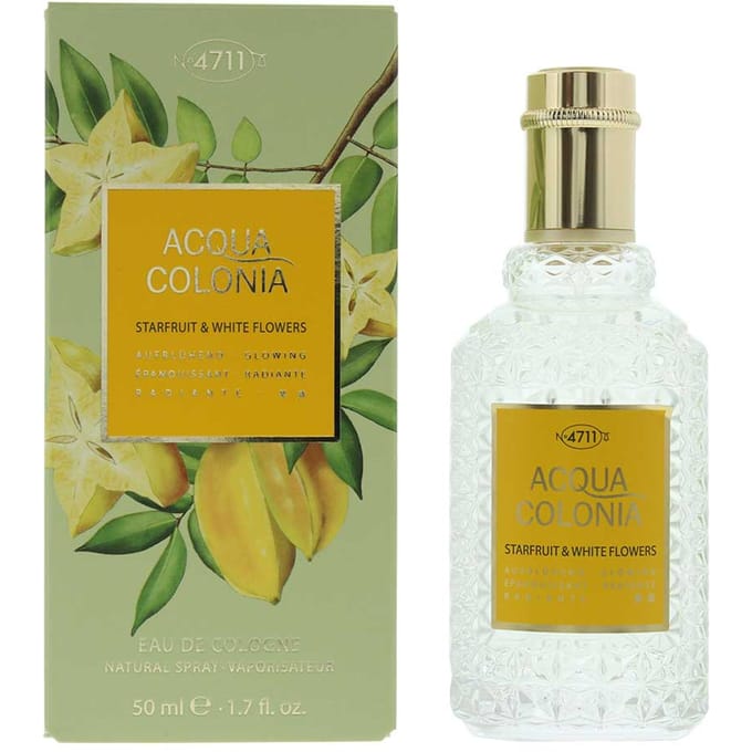Kolnisch Wasser 4711 Acqua Colonia Starfruit  White Flowers eau de cologne spray 50 ml