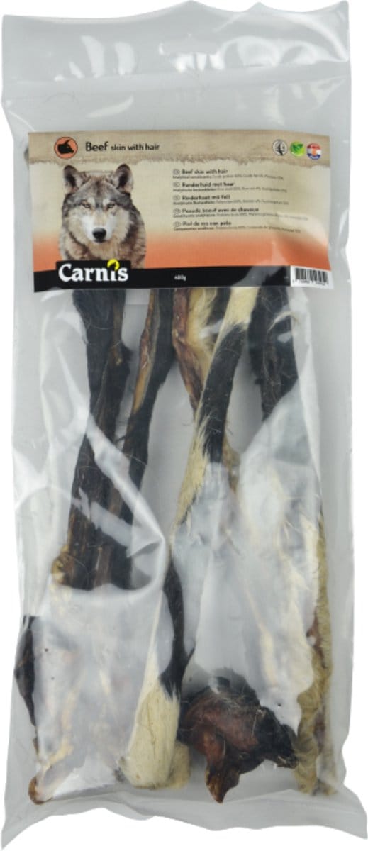 Carnis Runderhuid Met Haar 400 g