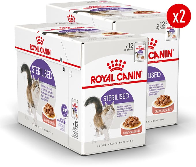 Royal Canin Sterilised in Gravy - 24 x 85 g