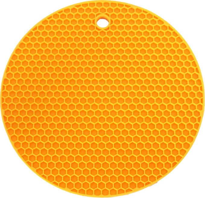 LotusGrill Pannenlap rond - Geel