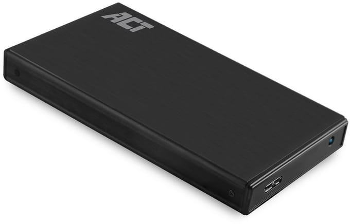 ACT 2,5" SATA harde schijf behuizing, aluminium, USB 3.2 Gen1 AC1200