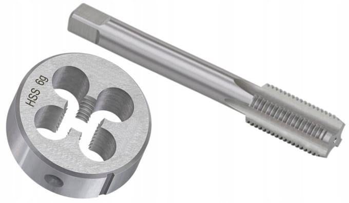 Gereedschapset: Tap M7x0.75mm & Ronde Stans