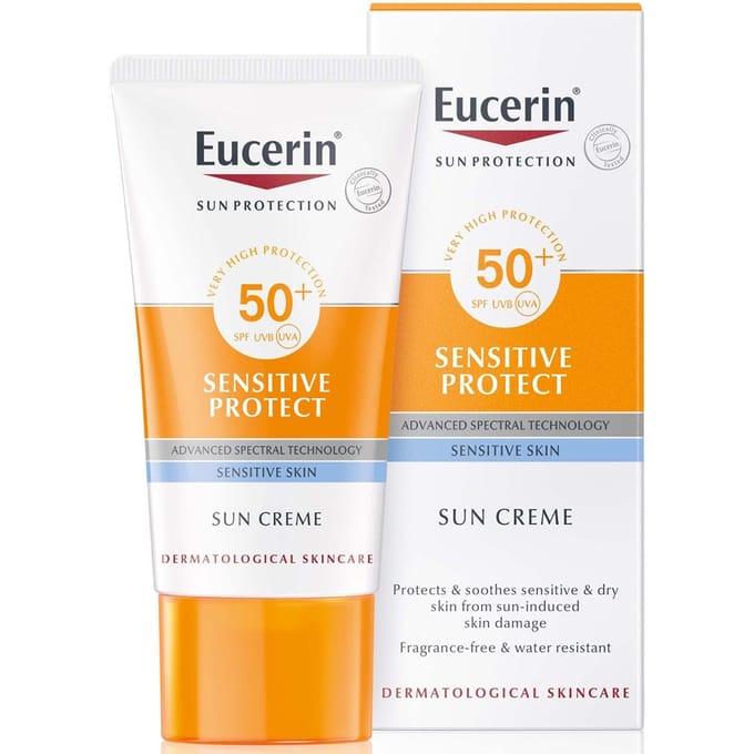 Eucerin Sun Sensitive Protect Face Sun Cream SPF50+ 50ml