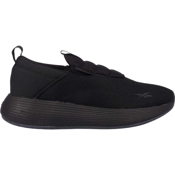 Reebok Dames DMX Comfort Slip-on Sneakers (Zwart/Grijs)