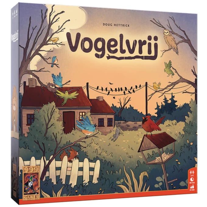 999 Games - Vogelvrij - tactisch en interactief spel bomvol interactie!