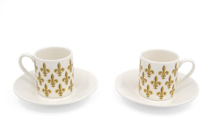 Espresso set, Hokusai, De Grote golf