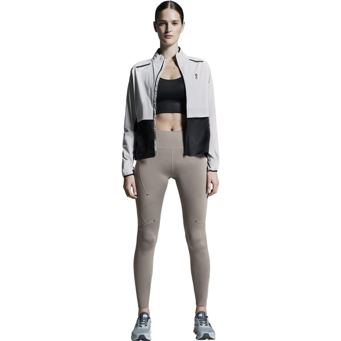 On Performance Tights 2 W Cinder Maat: M | Slipjes Outlet | Dames | Beige