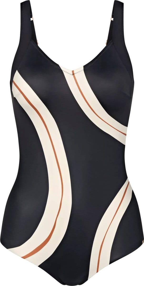 Triumph Summer Allure OP Dames Badpak - Zwart Combi - Maat E38