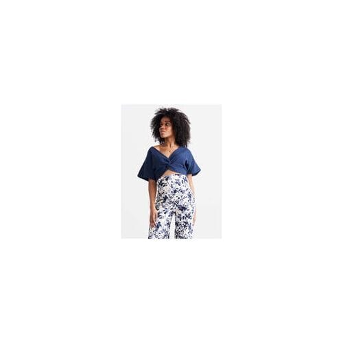 Prénatal zwangerschapstop Dark Blue S-M Dames