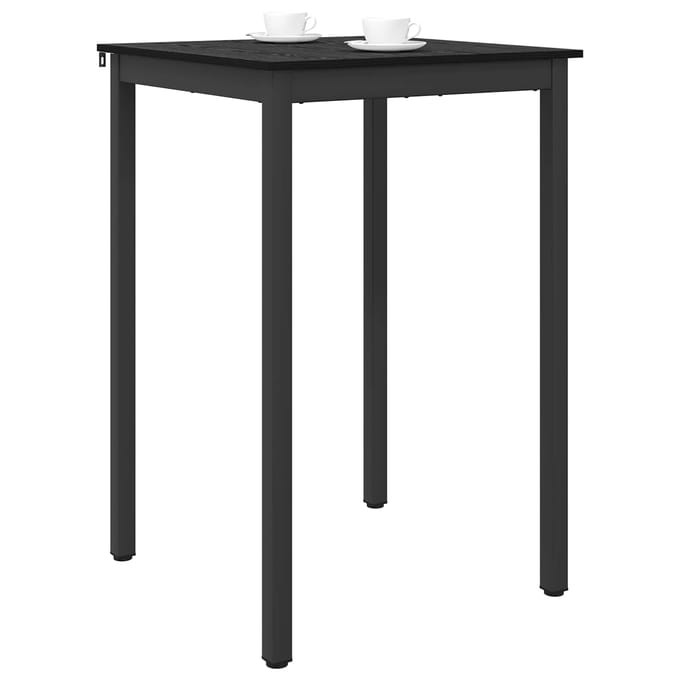 vidaXL - Staande - Bartafel - Bewerkt - hout - Vierkant