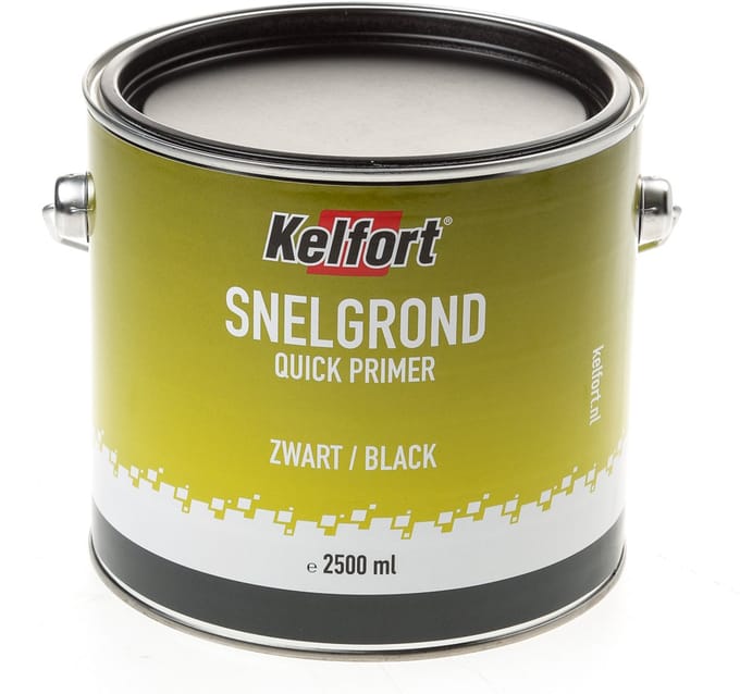 Kelfort GRONDVERF SNEL ZWART 2500ML