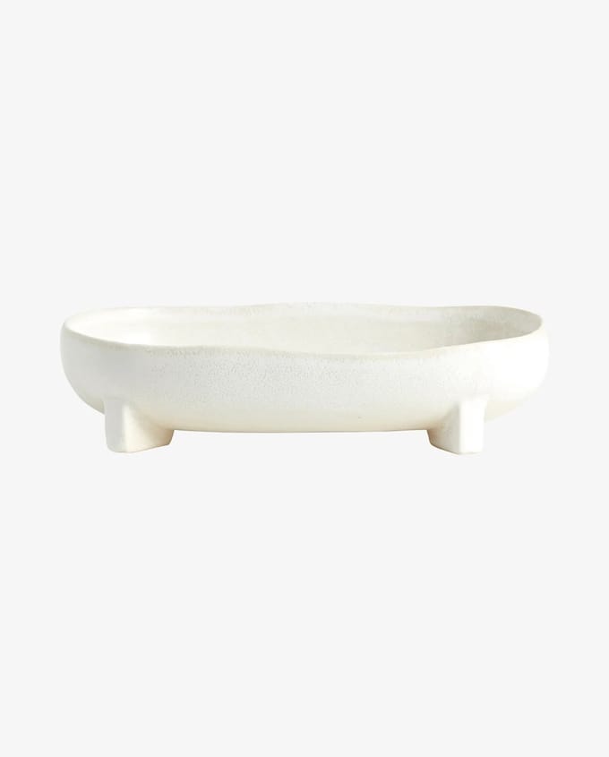 Nordal Schaal Pemba Keramiek Offwhite Medium