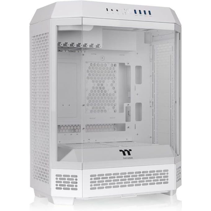 Thermaltake The Tower 600 Mid - PC Case - Behuizing - Gehard Glas - 2x140mm Ventilator - Wit