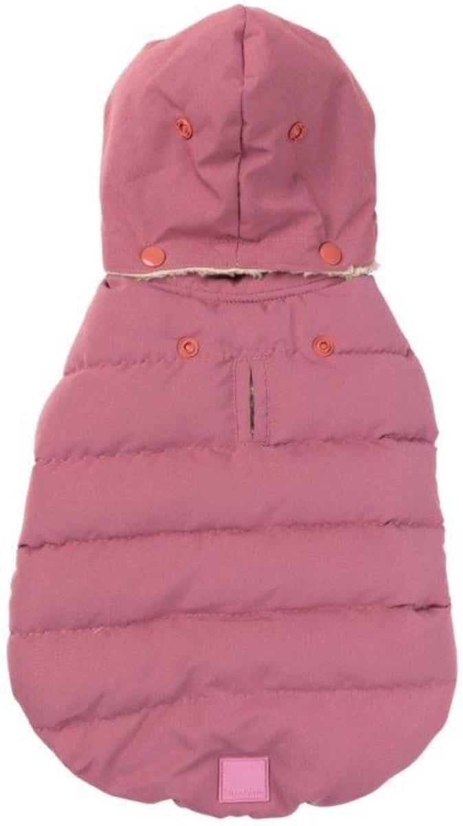 Fuzzyard Hondenjas Essential Puffer Delicaat Roze - Hondenkleding - Size 2