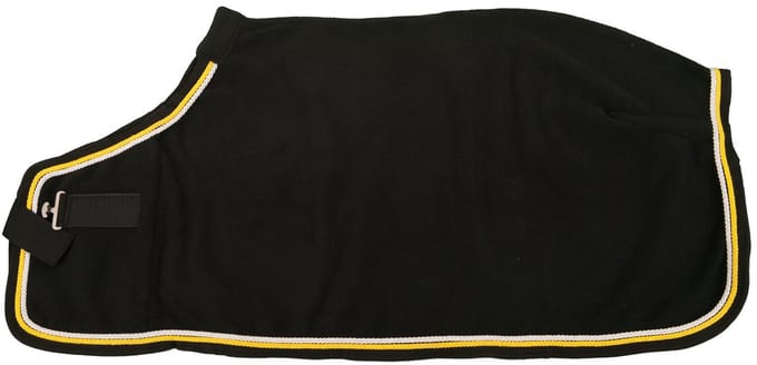 MHS Paardendeken Showfleece Deken zwart 110 cm