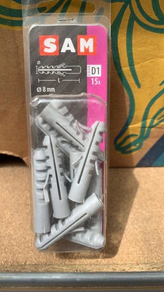 Mack PE Pluggen 15 stuks 8 mm
