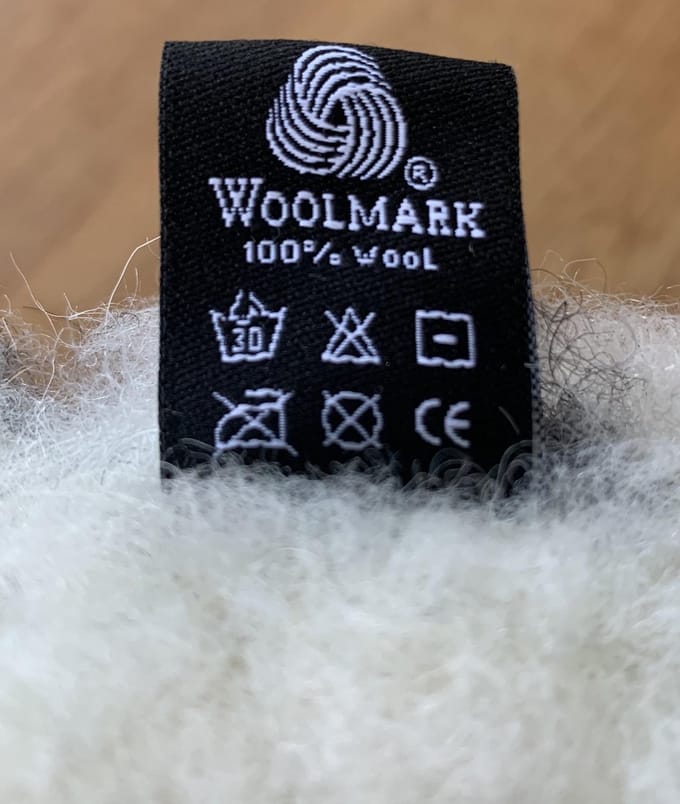 FAST WooL - 100% merinowol - Wollen sloffen - laars model - grijs - maat 44