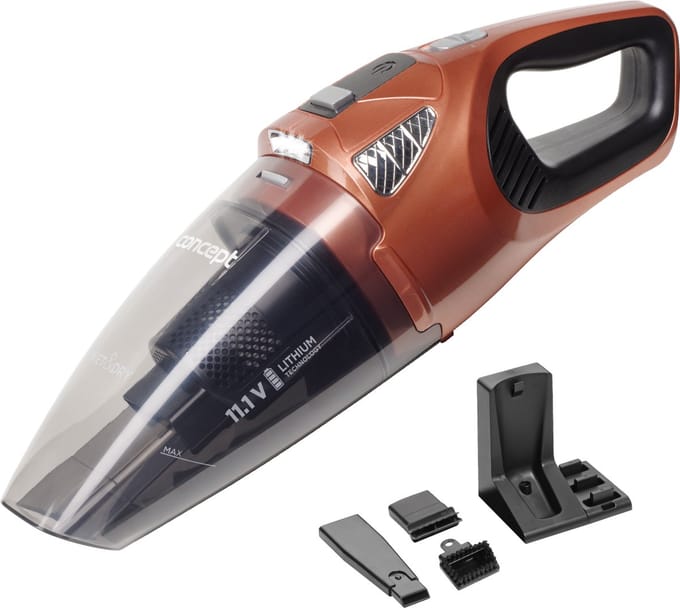 Concept VP4360 handstofzuiger Zwart, Bruin
