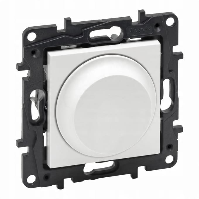 Legrand Niloe Step - Roterende Dimmer - 5-300W - Witte Module