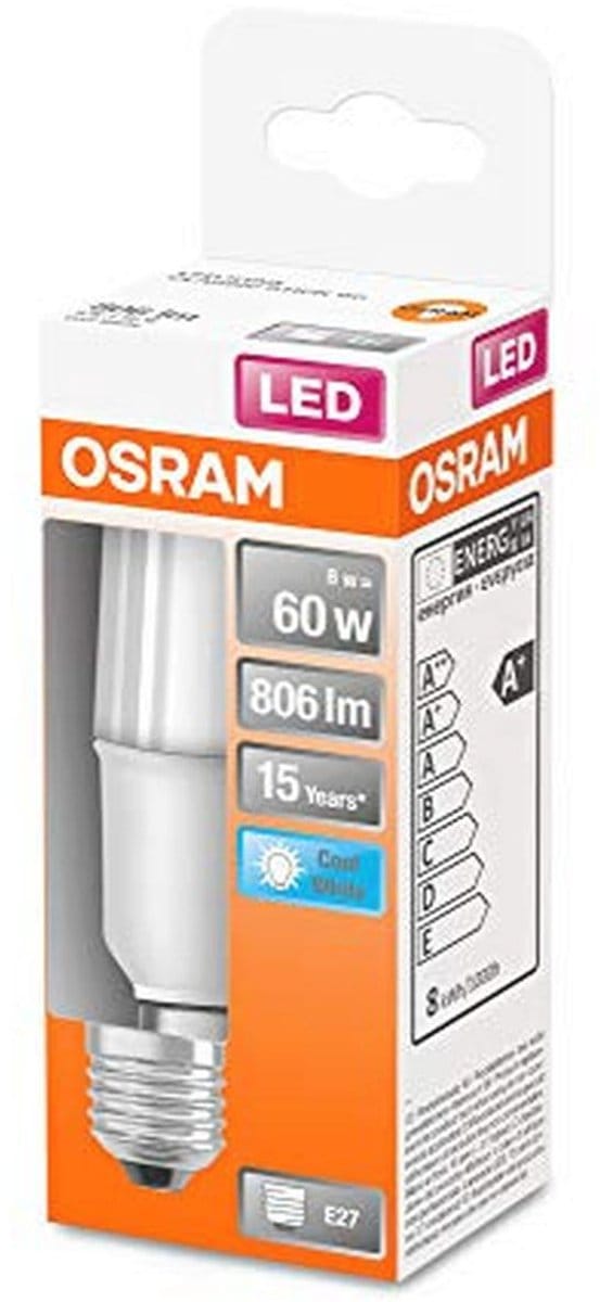 LED Lamp E27 Koel Wit 4000K 8W | Energiezuinig en Duurzaam
