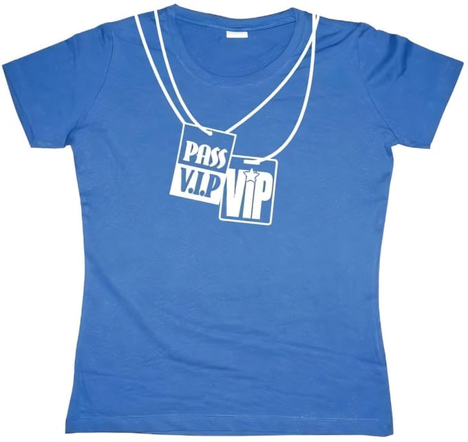 Hybris Dames VIP Pass Girly T-shirt SH-5-14036-H10-1