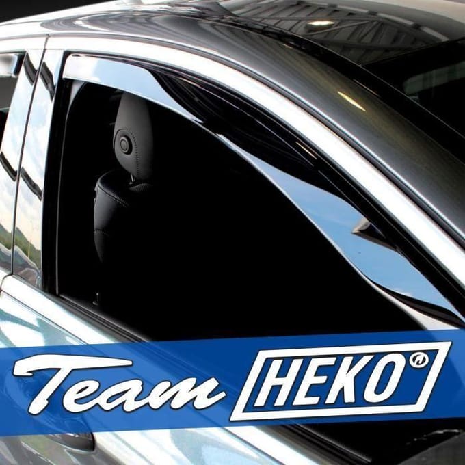 Luchtdeflectoren - J&;J AUTOMOTIVE - Heko - Getint - Voor Citroen Saxo 1996-1999 - Eenvoudige installatie