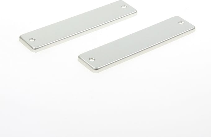 Ami Kortschild, aluminium, F2 Geheel Blind 165/4rh