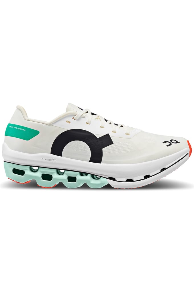 On Cloudboom Echo 1 White Mint Maat: 37 | Hardloopschoenen Outlet | Dames | Wit