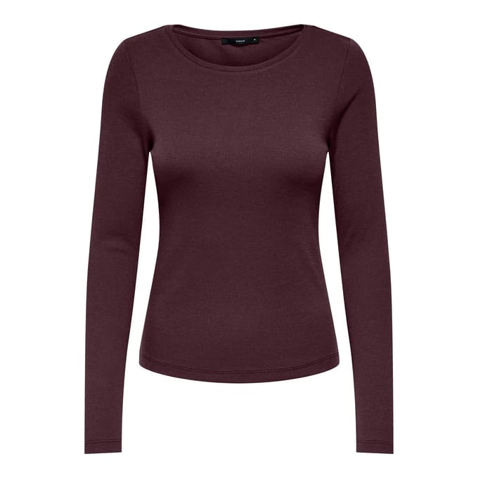 Dames-T-shirt met lange mouwen Only June