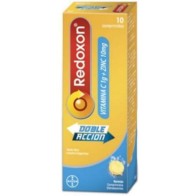 Redoxon Doble Accion 15 Effervescent Tablets yellow
