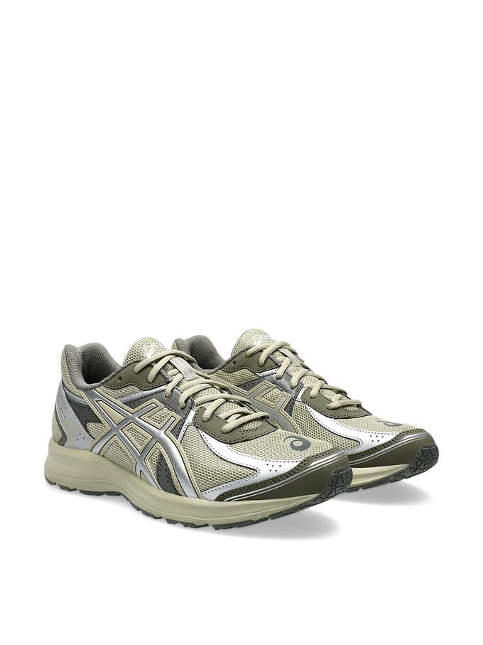 ASICS Jog 100S - Sneakers - Unisex - Khaki Silver