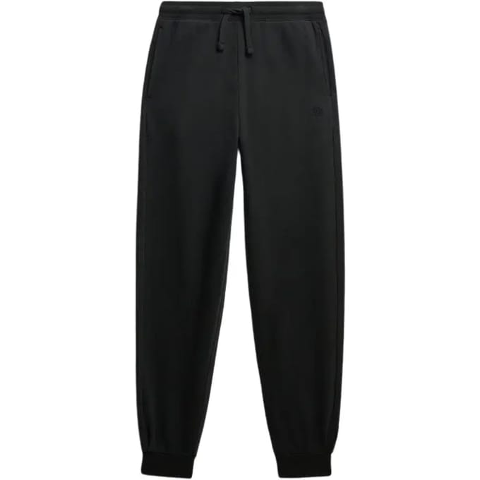 Superdry Studios Joggingbroek met Boorden Dark Grey Grootte: 36